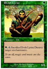 Elvish Lyrist X4 (7th Edition) MTG (NM) *CCGHouse* Magic