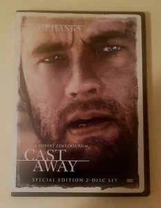 Cast Away DVD Adventure Drama 2000 PG13 2 Disc Set Tom Hanks Free Shipping - Picture 1 of 3
