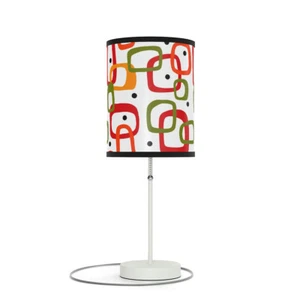 Funky MCM Atomic Age Geometric Shapes Table Lamp - Picture 1 of 13