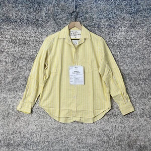 Frank & Eileen "Eileen"  Yellow Striped Button Down Size Extra Small - Picture 1 of 1