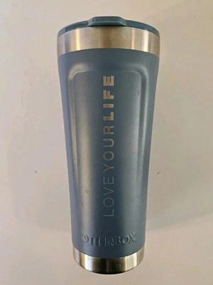 Vaso Life Time Fitness Love Your Life Otterbox azul mate 20 oz. Foto 1 de 4