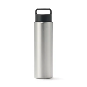 Muji Vakuum Isolierflasche mit Griff 750 ml silberfarben aus Japan - Bild 1 von 6