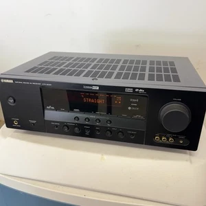 Yamaha HTR-6030 Natural Sound AV Receiver Black HI-FI Tested No Remote Preowned  - Picture 1 of 2