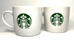 Starbucks Classic Green Mermaid Logo 7,8 Unzen Espresso Kaffee Tassen Tassen - 2er Set - Bild 1 von 4