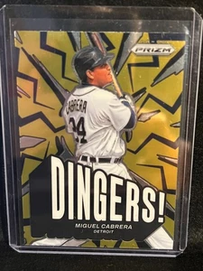 Miguel Cabrera 2025 Panini Prizm Dingers! #17 - Detroit Tigers - Picture 1 of 2