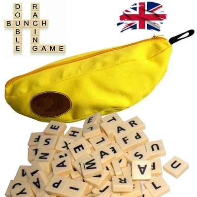 1 Set Word Play Family Fun Game Bananagrams Crossword Bananagram Kids Family UK