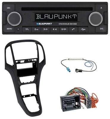 Blaupunkt MP3 Bluetooth DAB CD USB Autoradio für Opel Astra J ab 2009 Perl schwa - Bild 1 von 4