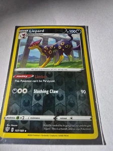 Pokemon Liepard 107/189 Reverse Holo Darkness Ablaze NM/MT - Picture 1 of 1
