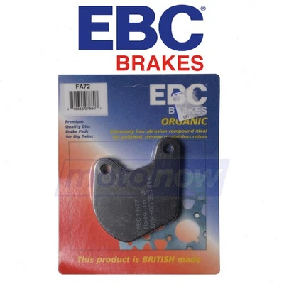 EBC Rear Organic Brake Pads for 1982-1985 Harley Davidson XLS Roadster - ii Foto 1 de 4