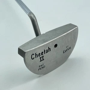 LYNX Cheetah II Mallet Putter Stainless Steel Vintage Men Right Handed Golf Club - Bild 1 von 4