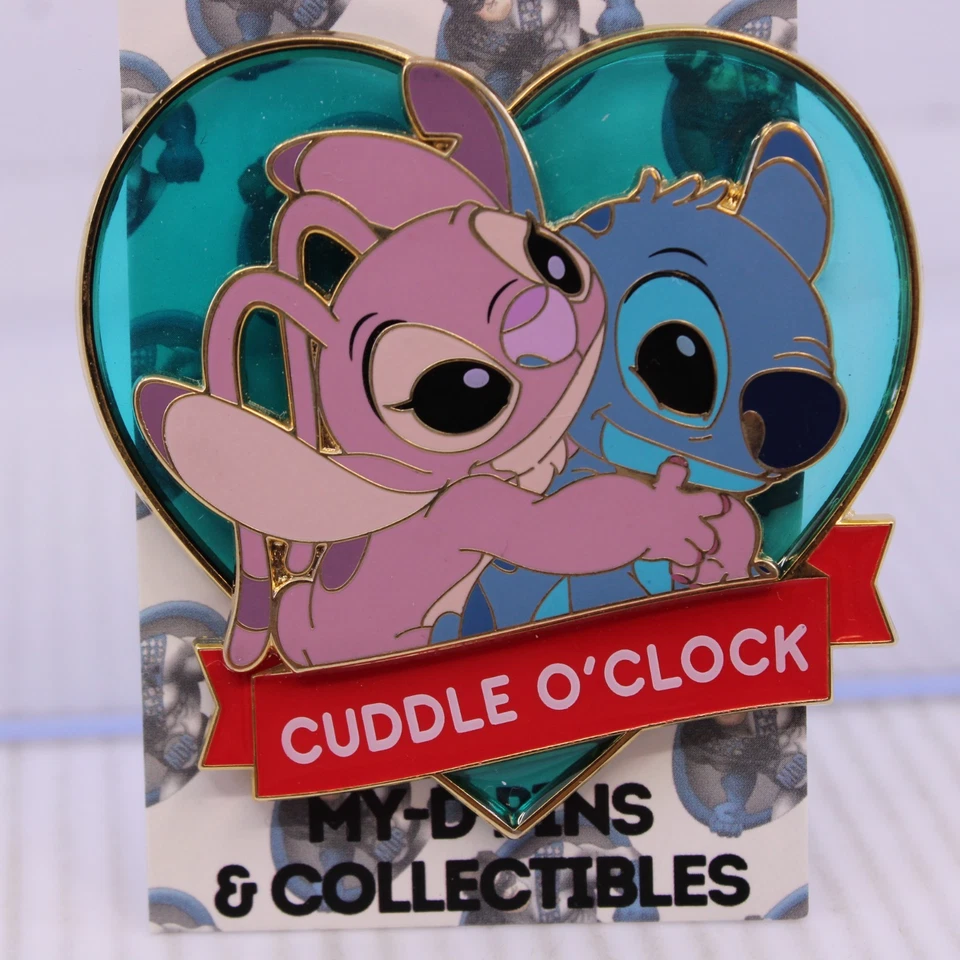 B5 Disney DEC Employee Center LE 250 Pin Cuddle O'Clock Stitch Angel - Image 1 of 1