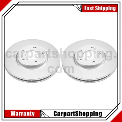 2 передних тормозных диска подходят для Hyundai Sonata 2006 2007 2008 2009 2011 2012 2013 годов выпуска - Изображение 1 из 2