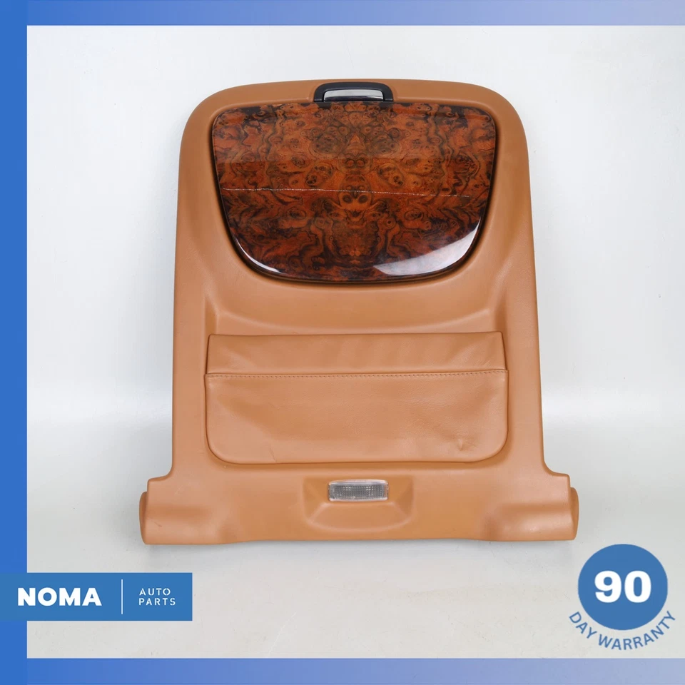 10-13 Jaguar X351 XJL Front Left or Right Seat Back Panel Cover w/ Table OEM - Image 1 of 4