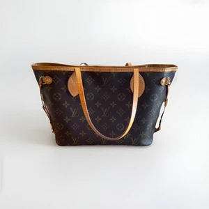 LOUIS VUITTON Monogram Neverfull PM Shoulder Tote Bag - Picture 1 of 8