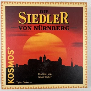 Die Settlers Von Nuremberg Cosmos Catan madera juego de mesa sin usar Klaus Teuber - Imagen 1 de 14