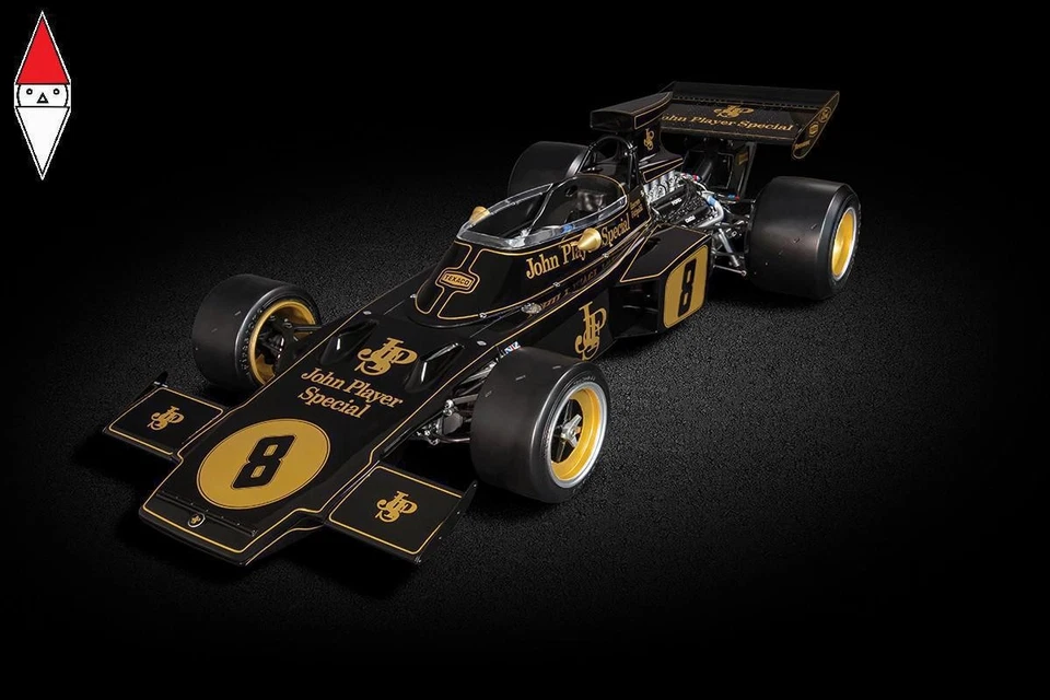 Pocher HK114 LOTUS 72D 1972 BRITISH GP Fittipaldi Model Kit Metallo Plastica 1 8