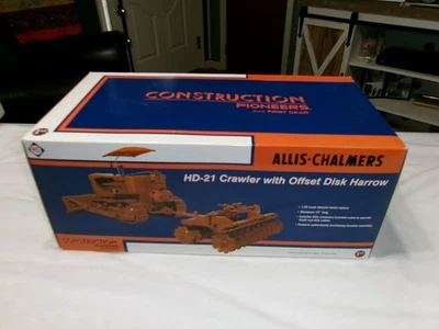 Juguete Agco Farm Allis Chalmers Construcción Pioneros Primera marcha HD-21 Oruga Foto 1 de 2