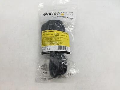 NEW StarTech PXTC13C20146 6 ft Heavy Duty 14 AWG Computer Power Cord FREE S/H - Image 1 of 3
