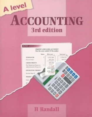 Letts A Level - A Level Accounting (3rd Edition) by Harold Randall 1858051622 - Image 1 of 2