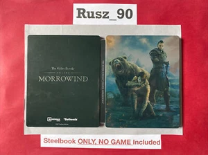 STEELBOOK ONLY The Elder Scrolls Online: Morrowind Limited Edition RARE VG COND - Picture 1 of 12