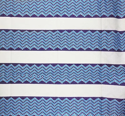 African Textured Fabric 2 yards - Image 1 of 2