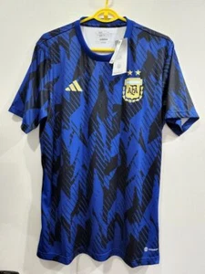 Maglia allenamento calcio pre partita argentina 2022, nuova con etichette, 100% originale - Foto 1 di 7