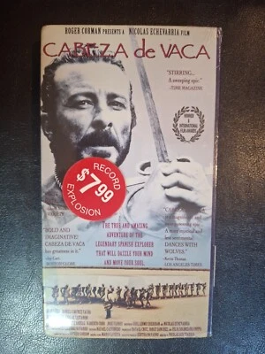 VHS TAPE / CABEZA de VACA by ROGER GORMAN presents A NICHOLAS ECHEVARRIA FILM - Image 1 of 4