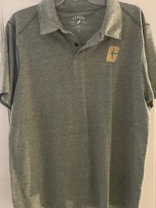 UNC Charlotte 49ers Polo Shirt Mens Size Large Short Sleeve League Repreve - Picture 1 of 5