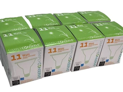 Simply Conserve 75-Watt Equivalent PAR30 Dimmable Wet Location 8-PACK - Image 1 of 4