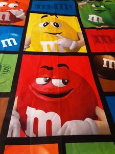 M And M Fleece  Blanket 60 L X 50 W Multicolor - Picture 1 of 7