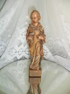 Vintage St Joseph Resin Statue 20 cm. 8 inches - Picture 1 of 6
