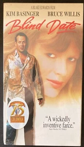 Blind Date (VHS, 1996) - Bruce Willis, Kim Basinger - RARE Unopened VHS - Picture 1 of 2