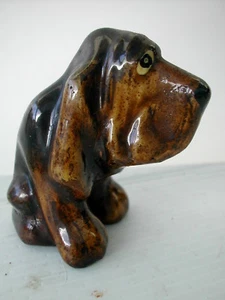 * Miniature statuette en gres - LE CHIEN - Bild 1 von 4