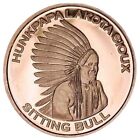 1 Oz Native American Themed 999 Pure Copper Bu Round Challenge Coin   10 Styles