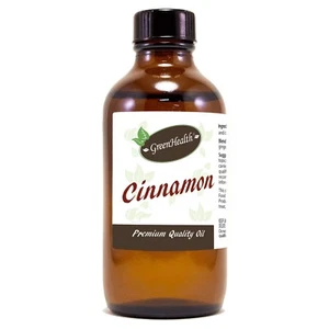 4 fl oz Cinnamon Essential Oil in Amber Glass Bottle - Picture 1 of 1