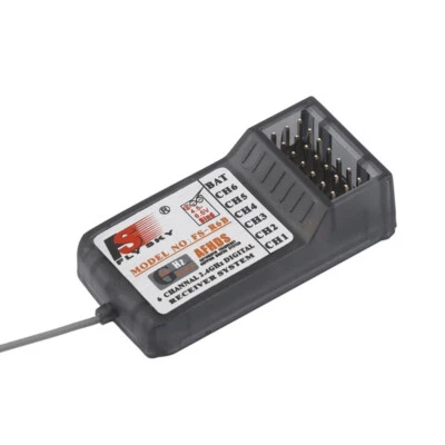 FlySky FS-R6B 2.4Ghz 6CH Receiver for FlySky TH9X FS-CT6B FS-T6 Transmitte - Image 1 of 4