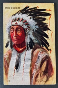 AtoZ. 1909 Red Cloud Embossed Postcard - Picture 1 of 2
