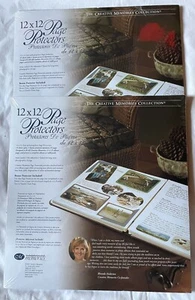 2 Creative Memories alter Stil 12 x 12 Seitenschutzfolien Posten - 32 Seiten - Bild 1 von 2