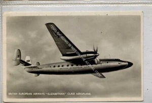 (Ga9358-477) Real Photo of BEA RMA Elizabethan G-ALZN c1952 VG - Picture 1 of 1