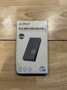 ORICO M2 NVMe SATA SSD Enclosure USB C 40Gbps/10Gbps SSD Case Thunderbolt 3/4 - Picture 1 of 2