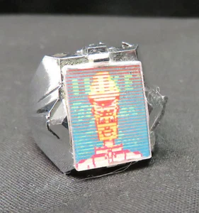 2 Vintage Mister Softee Flicker Rings - Picture 1 of 9