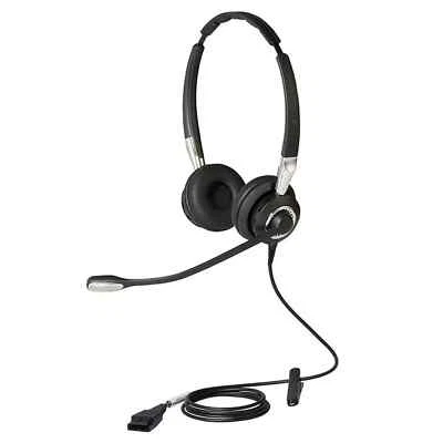 Jabra Biz 2400 II Duo - Ab Telefon Befestigt Mikrofon Clear Aufbereitet - Bild 1 von 4