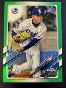 2021 Topps Chrome Nippon Gold Refractors #43 Shota Fukushima - Picture 1 of 2
