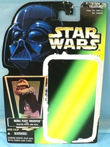 Tarjeta completa Kenner Star Wars Power of the Force POTF Rebel Fleet Trooper. - Imagen 1 de 3