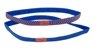 Nike Headband 2 Pack Adult Light Blue/Pink - Picture 1 of 4