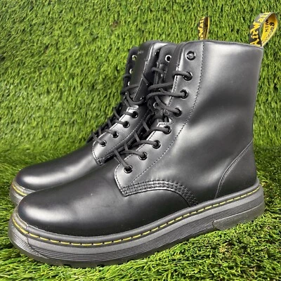Dr. Martens Crewson классический тянуть вверх ботинки мужские 9, женщин 10 черный 31222001 - Изображение 1 из 4