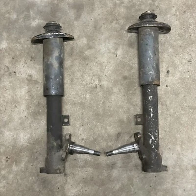 "Par de puntales delanteros Porsche 911 912 SWB 1965-1968 Boge 3"" pinza de freno husillo" Foto 1 de 4