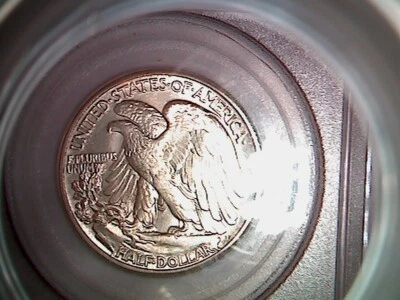 1944 Walking Liberty Half Dollar PCGS MS65,Blast White Gem BU Super Mint. D44PS - Image 1 of 4