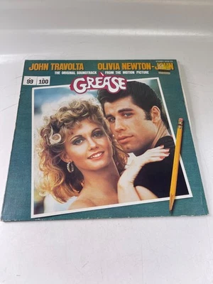 Schallplatte John Travolta Olivia Newton John Grease Original Soundtrack 2 LP - Bild 1 von 4