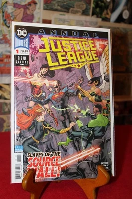 Justice League Annual #1 (DC Comics March 2019) Bagged & Boarded - Image 1 of 4